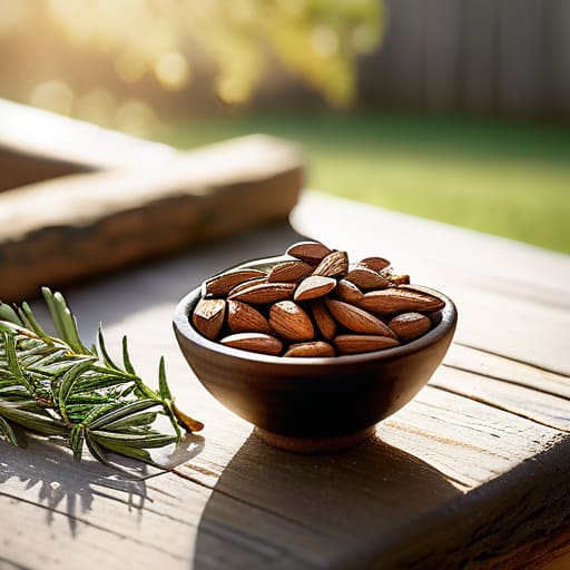 A Handful of Salt and Crunch almonds.