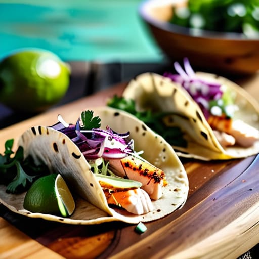 Coastal Simplicity with Fresh Fish tacos.
