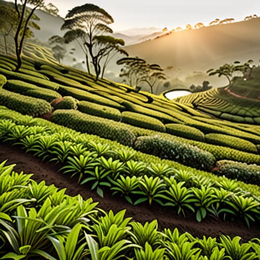 A Final Sip of Perspective: tea hills.