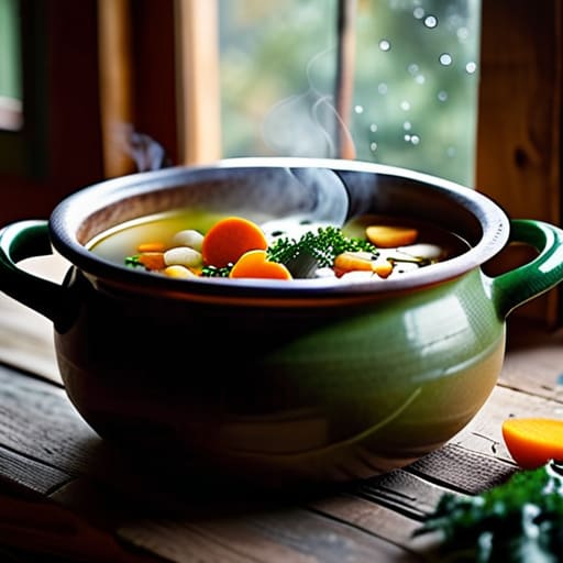 A Final Sip of Stillness, nourishing soup.
