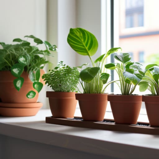 Growing Plants in a Small Apartment