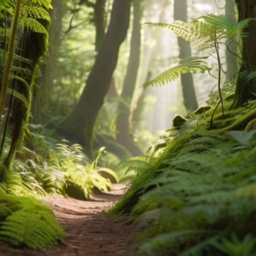 Peaceful nature walks for mental healing.