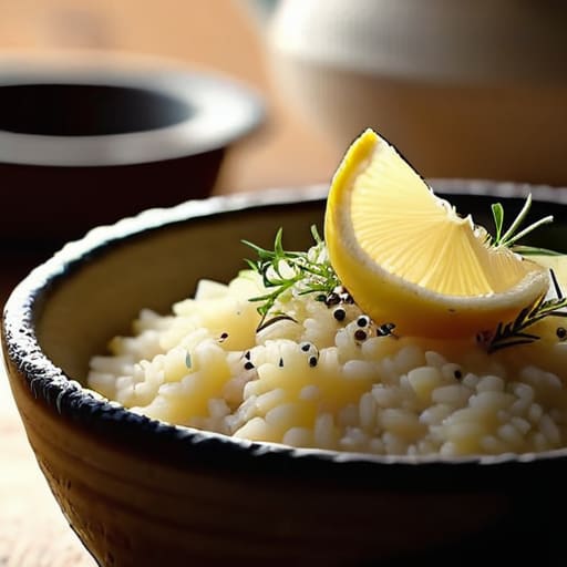 The Simple Comfort of Lemon Risotto.
