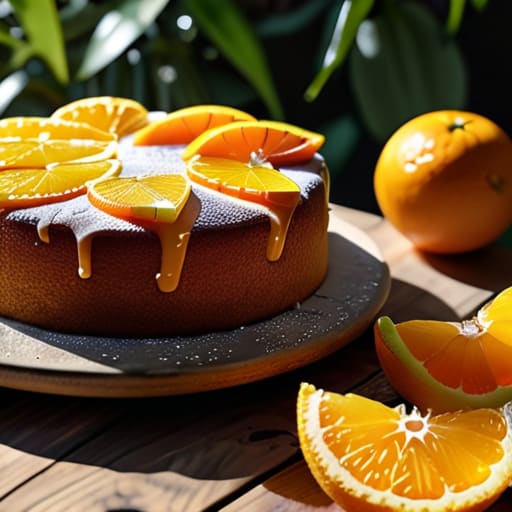 Sun-Drenched Orange and Olive Oil Cake.