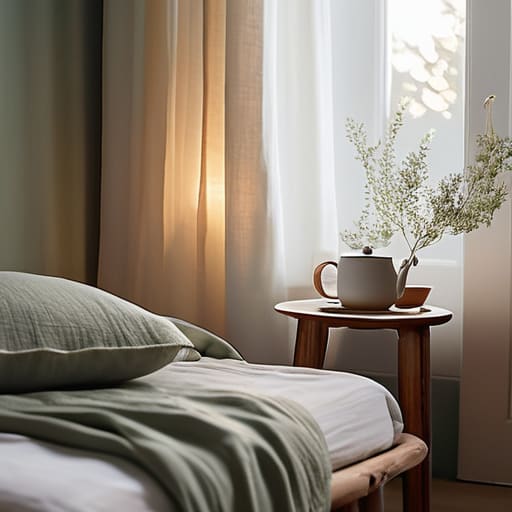 Improving sleep hygiene for better rest.