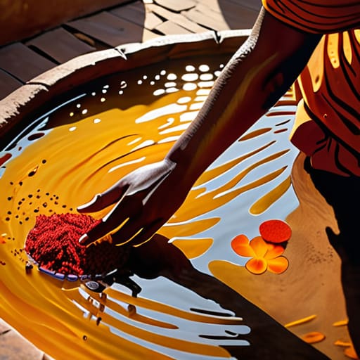The Gentle Art of Finding Color in Natural Dye Processes.