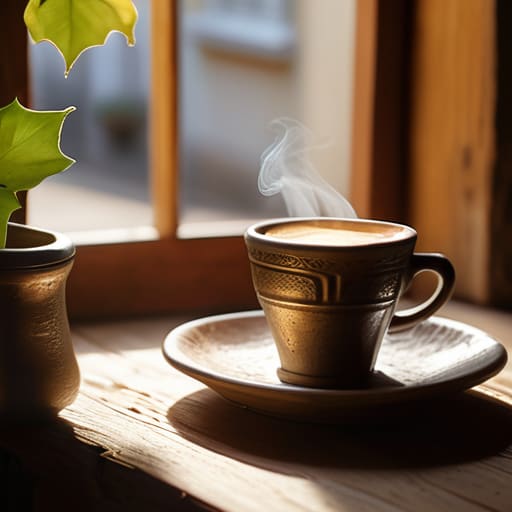 The Quiet Joy of Connection in café.