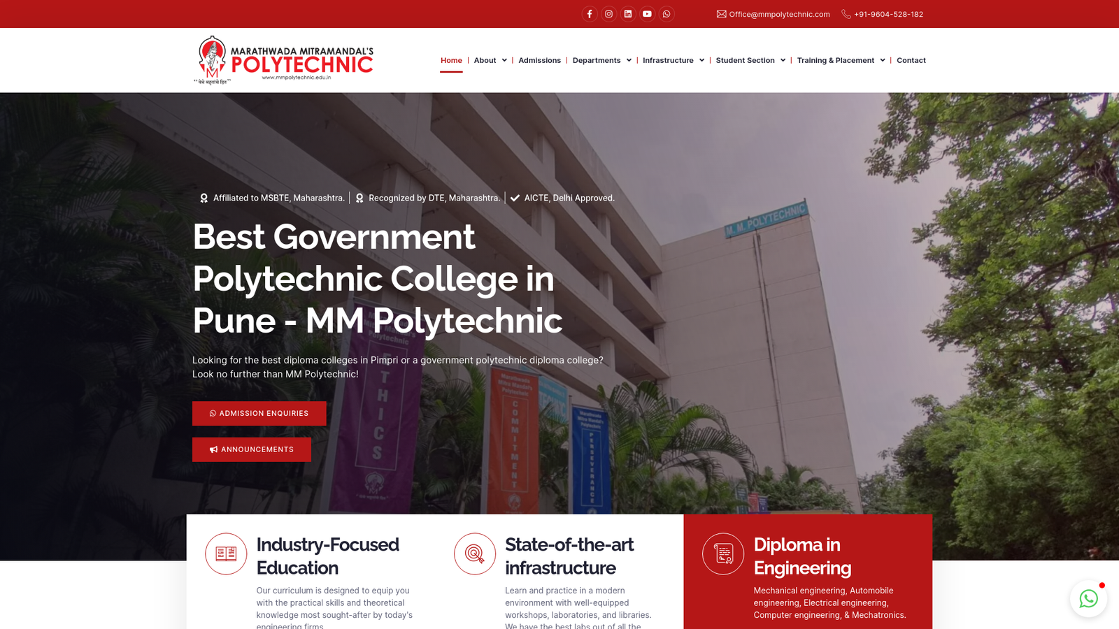 mmpolytechnic.edu.in